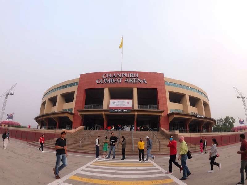 Chandigarh Combat Arena Game Cover - Desi Action Fighting with Indian Warriors